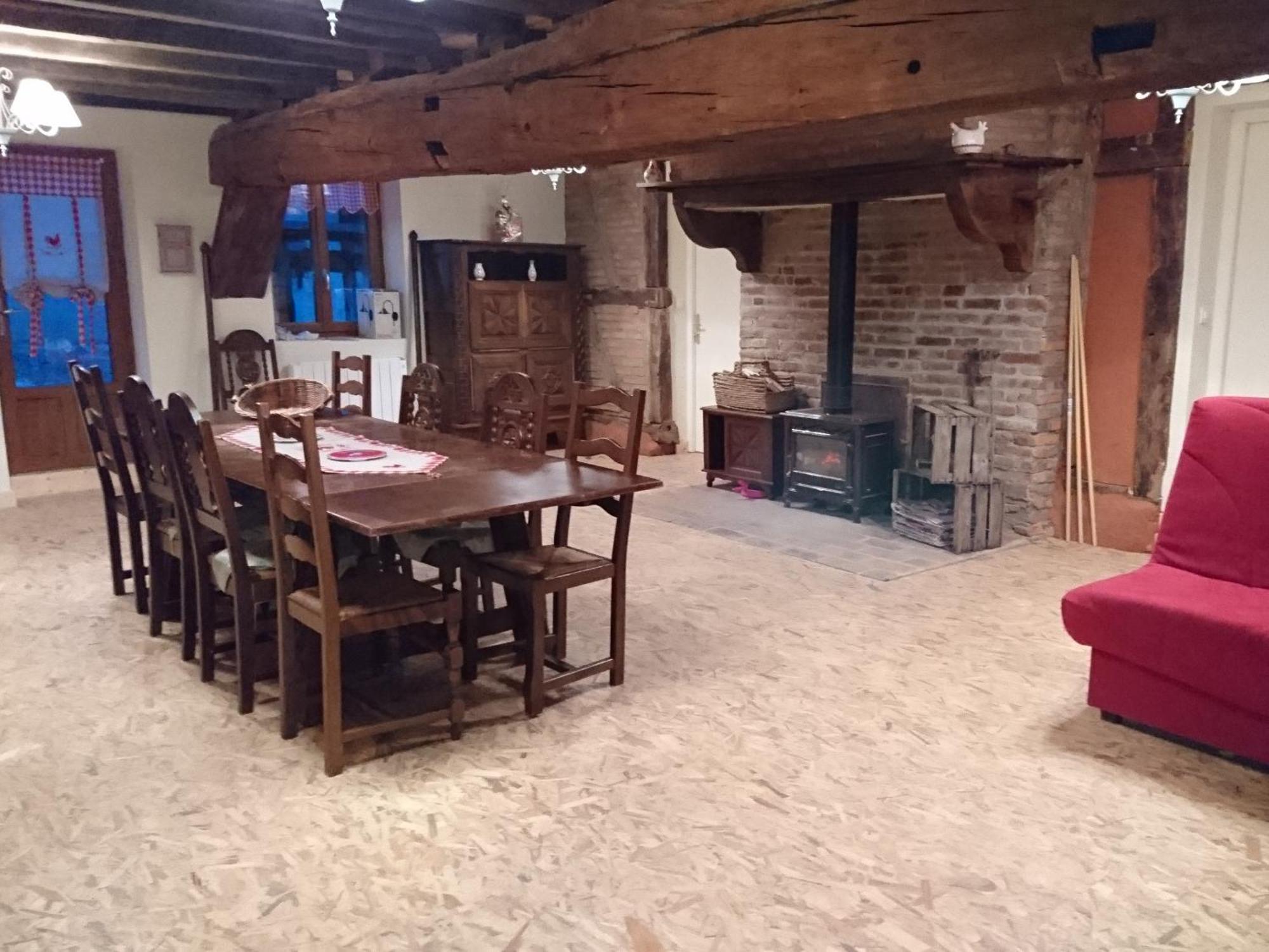 A La Poularde B&B Curciat-Dongalon الغرفة الصورة
